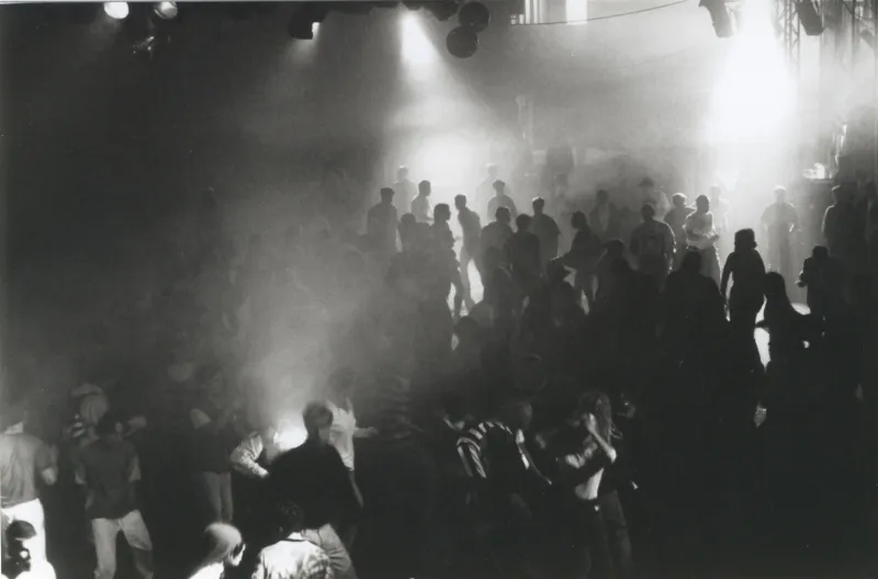 Dansfest Djurgårdshallen 1993. Foto: Jan Qvarfordt